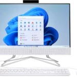 HP 200 G4 22" All-in-One (Intel Pentium) 4GB/1TB Desktop PC - Snow White