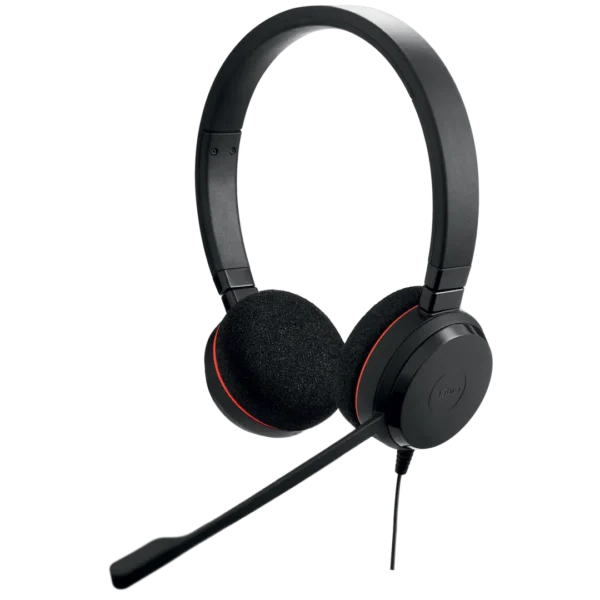 Jabra Evolve 20 MS Stereo USB-C Headset - Noise Cancelling, Mute Button, Volume Control - Image 4