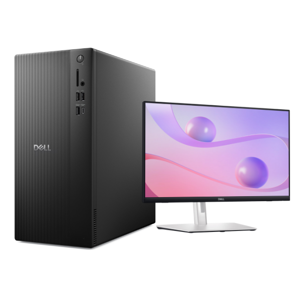 DELL Tower ECT1250 Intel Core i7-14700 16GB RAM 512GB SSD Ubuntu Desktop + 20″ Monitor